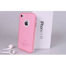 Чехол-накладка для iPhone 4/4s розовая Чехол-накладка для iPhone 4/4s розовая