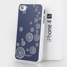 Накладка-Чохол для iPhone 4s GGMM Engrave-Balloon Blue / white