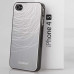 Накладка-чехол для iPhone 4s GGMM Engrave-Lines Grey / grey