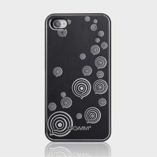 Накладка-Чохол для iPhone 4s GGMM Engrave-Balloon Black / black