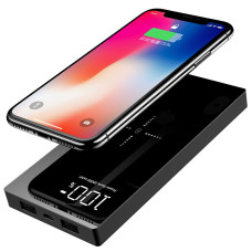 TOVAOOA D2 Power Bank 20000 mah бездротовий зарядний пристрій Black