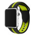Ремінець Apple Watch Line Sport Band black-apple green