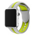 Ремешок Apple Watch Line Sport Band grey-apple green