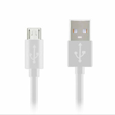 Кабель 2 м microUSB 3.0 для заряджання Maimi white Кабель 2 м microUSB 3.0 для заряджання Maimi white