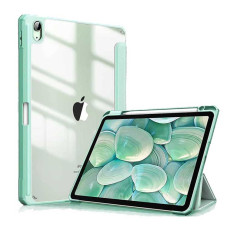 Чехол iPad Air 10.9 2022 Cristal stylus light green