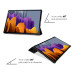 Чохол AIRON Premium для Samsung Galaxy TAB S7 Plus t970 / 975 із захисною плівкою і серветкою Black 