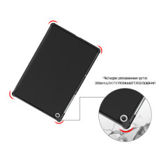 Чохол AIRON Premium для Lenovo Tab M10 HD (2nd Gen) TB-X306F із захисною плівкою і серветкою Black 