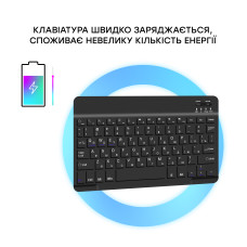 Чохол AIRON Premium для Lenovo Tab M10 HD (2nd Gen) TB-X306F з Bluetooth клавіатурою Black 