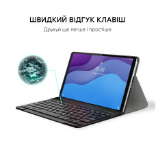 Чохол AIRON Premium для Lenovo Tab M10 HD (2nd Gen) TB-X306F з Bluetooth клавіатурою Black 