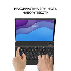 Чохол AIRON Premium для Lenovo Tab M10 HD (2nd Gen) TB-X306F з Bluetooth клавіатурою Black 
