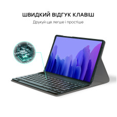 Чохол AIRON Premium для Samsung Galaxy Tab A7 T500 з Bluetooth клавіатурою Black Чохол AIRON Premium для Samsung Galaxy Tab A7 T500 з Bluetooth клавіатурою Black