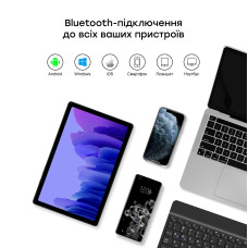 Чохол AIRON Premium для Samsung Galaxy Tab A7 T500 з Bluetooth клавіатурою Black Чохол AIRON Premium для Samsung Galaxy Tab A7 T500 з Bluetooth клавіатурою Black