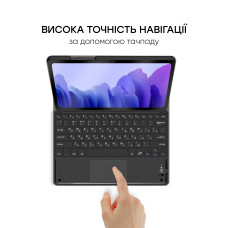 Чохол AIRON Premium для Samsung Galaxy Tab A7 T500 з Bluetooth клавіатурою з тачпадом Black 