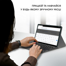 Чохол AIRON Premium для Samsung Galaxy Tab A7 T500 з Bluetooth клавіатурою з тачпадом Black 