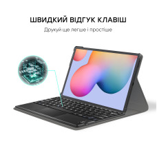 Чохол AIRON Premium для Samsung Galaxy Tab S6 Lite (SM-P610 / P615) з Bluetooth клавіатурою з тачпадом 