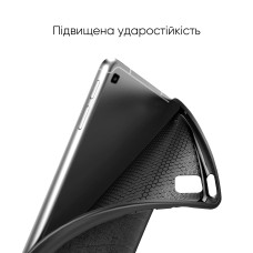 Чохол AIRON Premium SOFT для Samsung Galaxy Tab S6 Lite (SM-P610 / P615) із захисною плівкою і серветкою Black Чохол AIRON Premium SOFT для Samsung Galaxy Tab S6 Lite (SM-P610 / P615) із захисною плівкою і серветкою Black