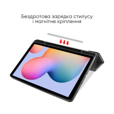 Чохол AIRON Premium SOFT для Samsung Galaxy Tab S6 Lite (SM-P610 / P615) із захисною плівкою і серветкою Black Чохол AIRON Premium SOFT для Samsung Galaxy Tab S6 Lite (SM-P610 / P615) із захисною плівкою і серветкою Black