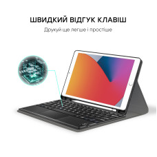 Чехол AIRON Premium для iPad 10.2'' 2019/2020 7/8th Gen и Air 3 с Bluetooth клавиатурой с тачпадом Чехол AIRON Premium для iPad 10.2'' 2019/2020 7/8th Gen и Air 3 с Bluetooth клавиатурой с тачпадом