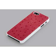 Чехол iPhone 5 GGMM Genuine leather Glamour Dot Red Чехол iPhone 5 GGMM Genuine leather Glamour Dot Red