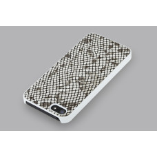 Чохол iPhone 5 GGMM Genuine leather Glamour Split White