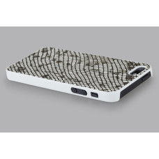 Чохол iPhone 5 GGMM Genuine leather Glamour Split White