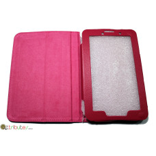 Чохол Lenovo A3000 Leather case rose red
