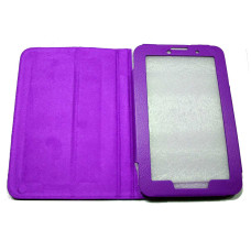 Чехол Lenovo A3000 Leather case purple