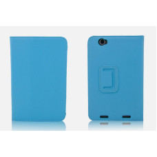 Чохол Lenovo pad A5000-E Leather case sky blue