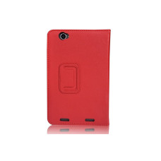 Чехол Lenovo pad A5000-E Leather case red