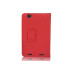 Чехол Lenovo pad A5000-E Leather case red