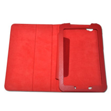 Чехол Lenovo pad A5000-E Leather case red