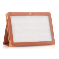 Чехол book leather case for PiPO M9 brown