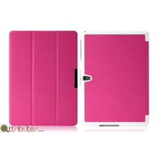 Чохол Samsung Galaxy Tab S 10.5 T800, T805 Moko leather case ultraslim rose red