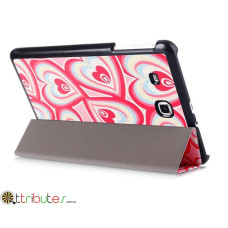 Чохол Samsung tab E 9.6 t560 t561 Print ultraslim heart