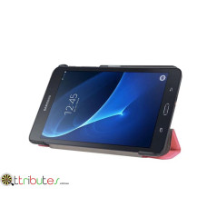 Чехол Samsung galaxy tab A 7.0 SM-T280 t285 Moko ultraslim pink Чехол Samsung galaxy tab A 7.0 SM-T280 t285 Moko ultraslim pink