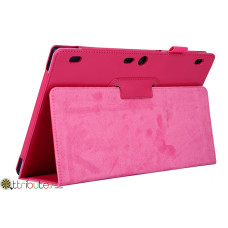 Чехол Lenovo Tab 2 A10-30 / x30 10.1 Classic book cover rose red