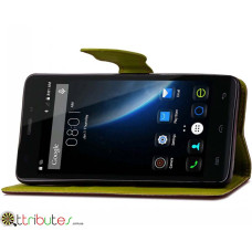 Чохол doogee x5 cover book case apple green