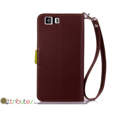 Чохол doogee x5 cover book case brown