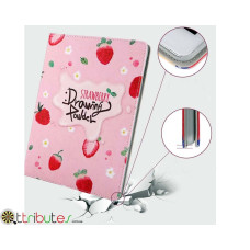 Чохол Apple iPad Air 2 9.7 Print book cover strawberry Чохол Apple iPad Air 2 9.7 Print book cover strawberry