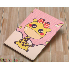 Чохол Apple iPad pro 9.7 Print book cover pink giraffe