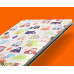 Чохол Apple iPad pro 9.7 Print book cover white cars
