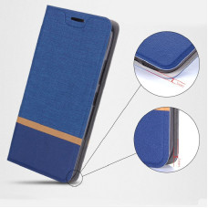 Чохол Lenovo Phab pb1-750n 6.98 Textile ultraslim dark blue