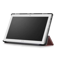 Чехол Lenovo tab 4 10.1 tb x304f x304n Moko ultraslim brown