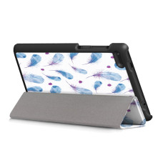 Чехол Lenovo Tab 4 TB-7304F 7.0 Print ultraslim Essential feathers