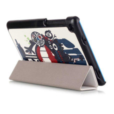 Чохол Lenovo tab 3 7.0 Essential TB3 710 F Print ultraslim smile