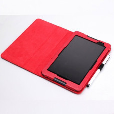 Чохол Lenovo Tab a5500 8.0 Classic book cover red
