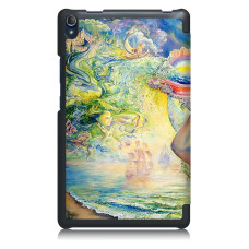 Чохол Lenovo Tab 3 Plus TB-8703X 8.0 Print ultraslim girl