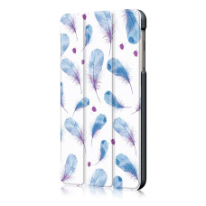 Чохол Samsung Galaxy Tab A 8.0 2017 SM-T385 & T380 Print ultraslim feathers