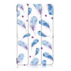 Чохол Samsung Galaxy Tab A 8.0 2017 SM-T385 & T380 Print ultraslim feathers