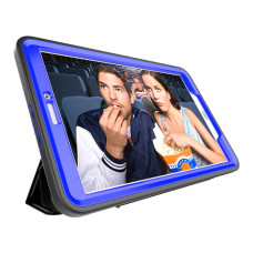 Чохол Samsung Galaxy Tab a 10.1 t585 t580 Armor book cover black-dark blue